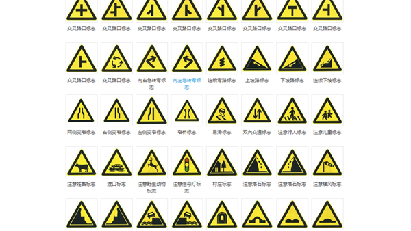 交通标志牌图解大全及其含义—飞耀交通