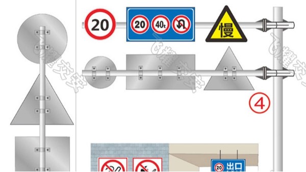 关于安全警示标识牌的悬挂方式